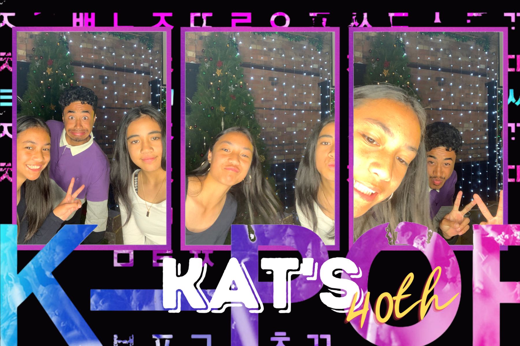 Kat's 40th | View more photos from the event at gallery.photobooth.co.nz/u/SelfieCentral/Kats-40th